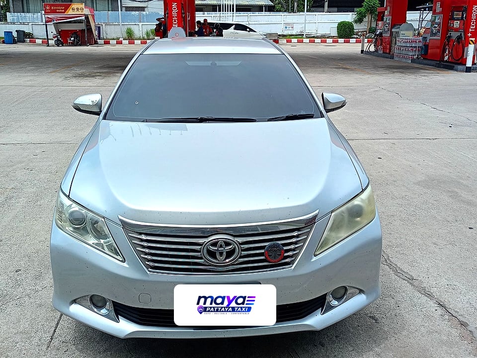Toyota Camry silver — MAYA private taxi